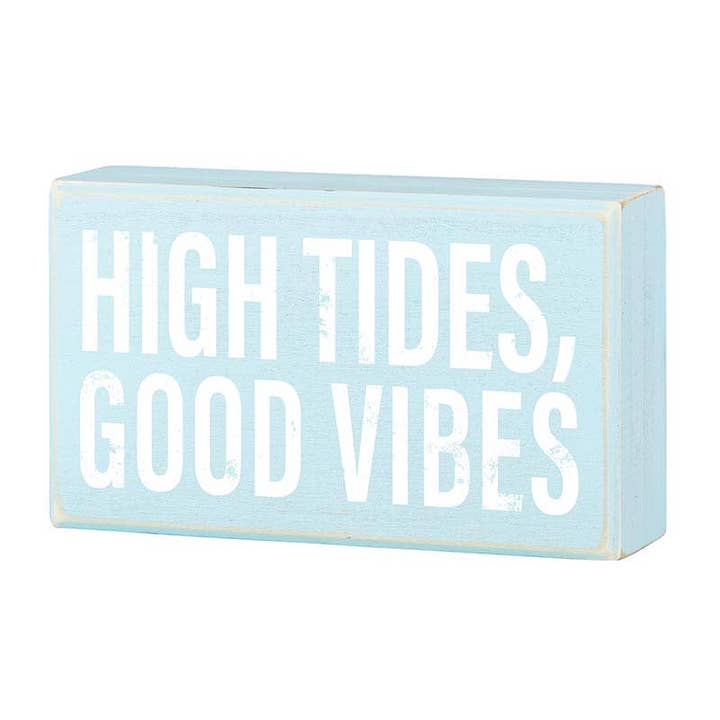 Angle - Wholesale Sign - Box Sign - High Tides1
