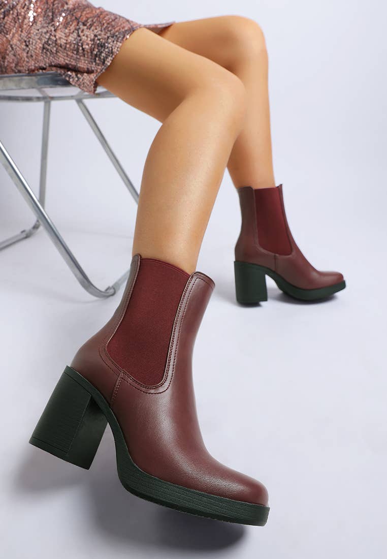 Rag Company - Wholesale Chelsea Boots - Women's - Scuala Faux Leather Chelsea Boots13