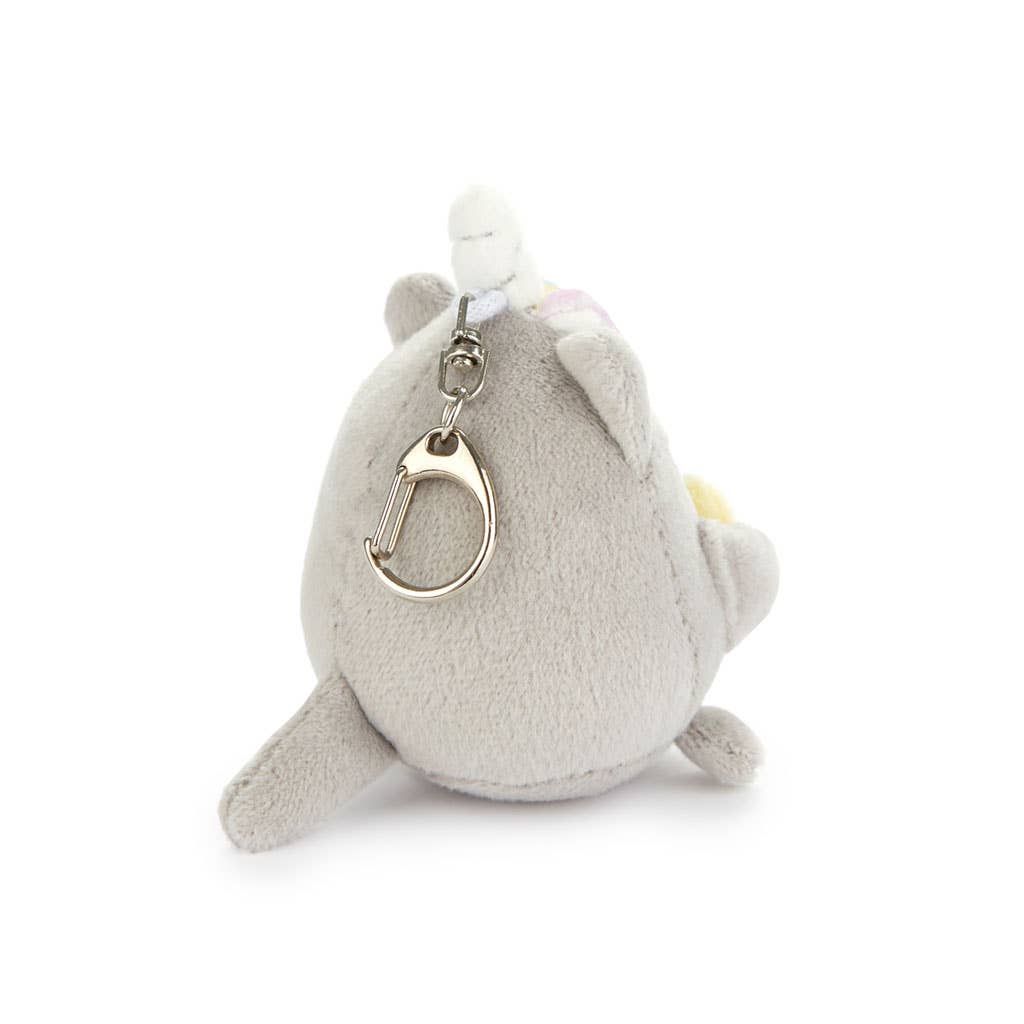 Balvi - Wholesale Keychain - Women's - Key ring, Fluffy Kawaii Starry, grey, polyester/metal5