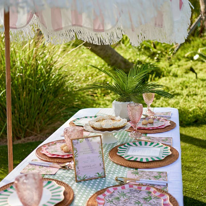 Harlow & Grey - Wholesale Disposable Napkin - Palm Beach - Cheers Cabana Umbrella Cocktail Napkin