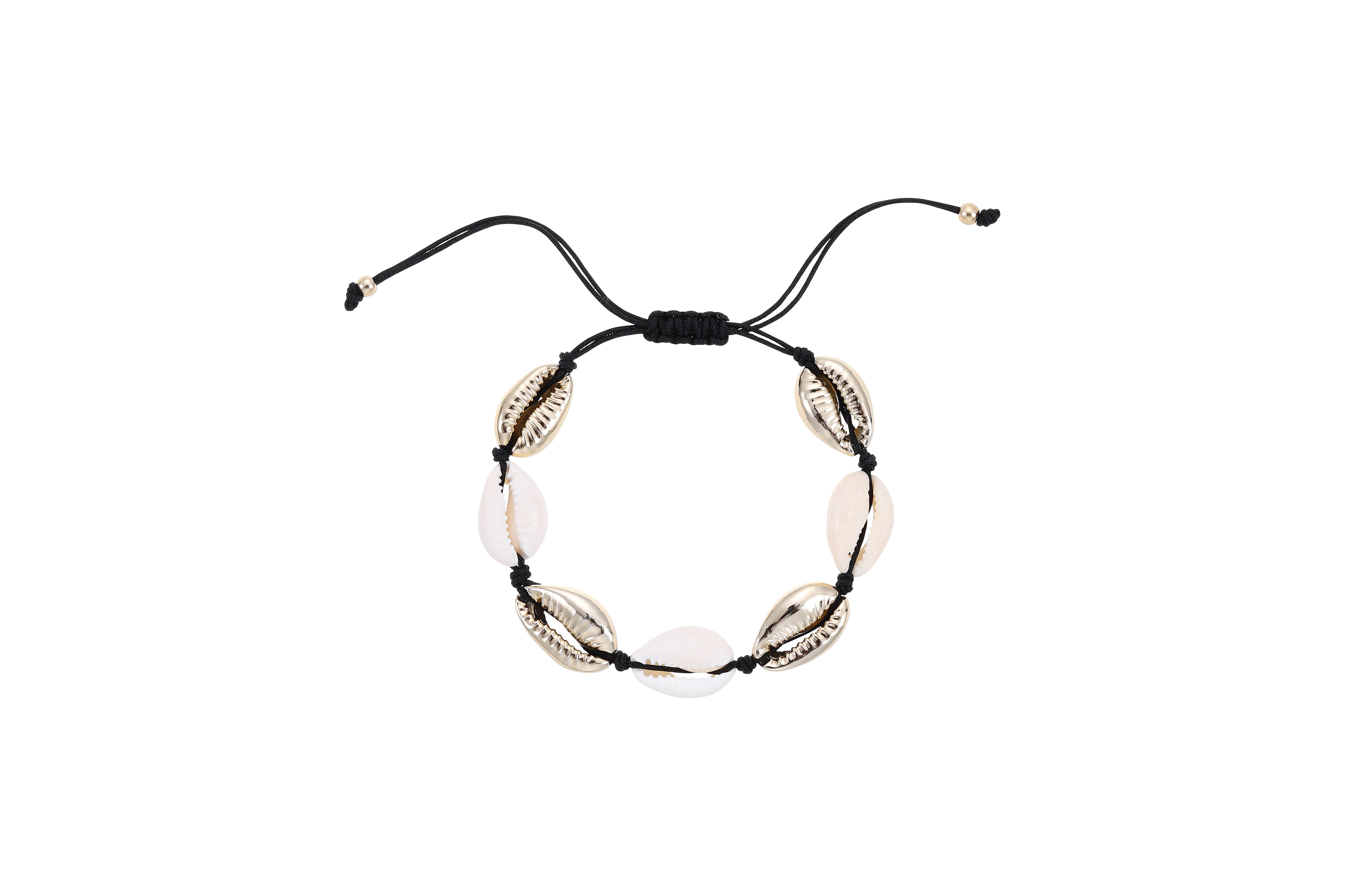 STELLA GREEN - Wholesale Beaded Bracelet - Adjustable Shell Bracelet25