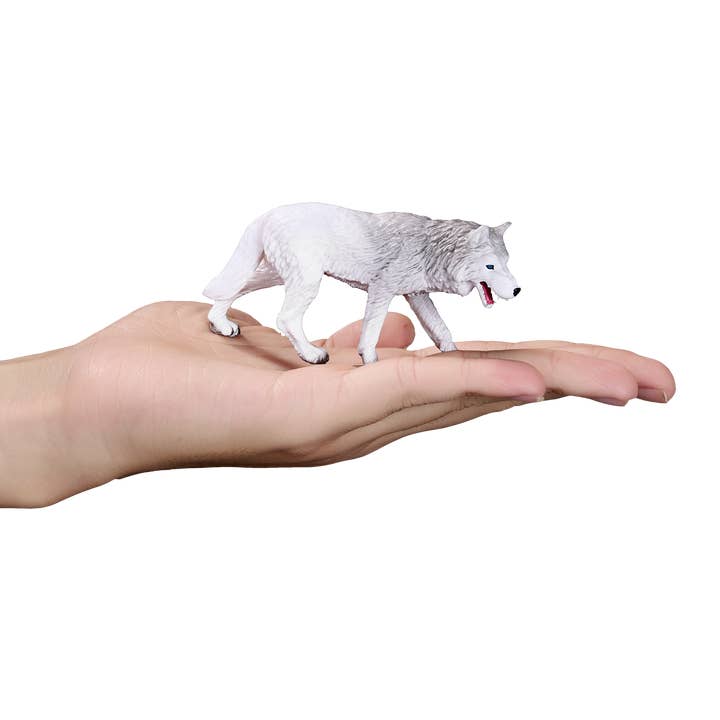 Mojo - Wholesale Figurine Toy - Kids - Mojo Arctic Wolf Animal Figurine5