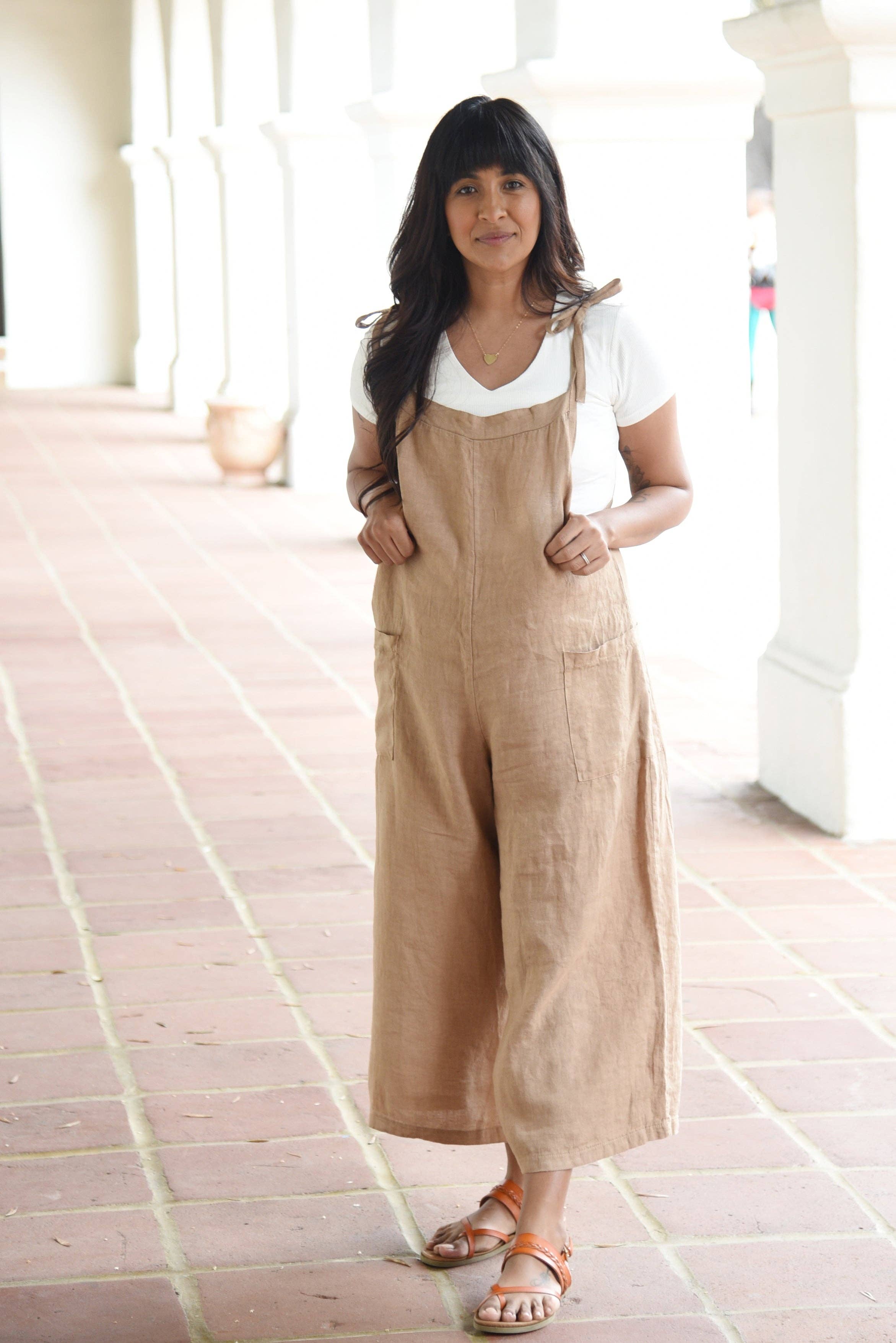 Beachwood The Label - Wholesale Overalls - Women's - The Linen Overall // Rye3