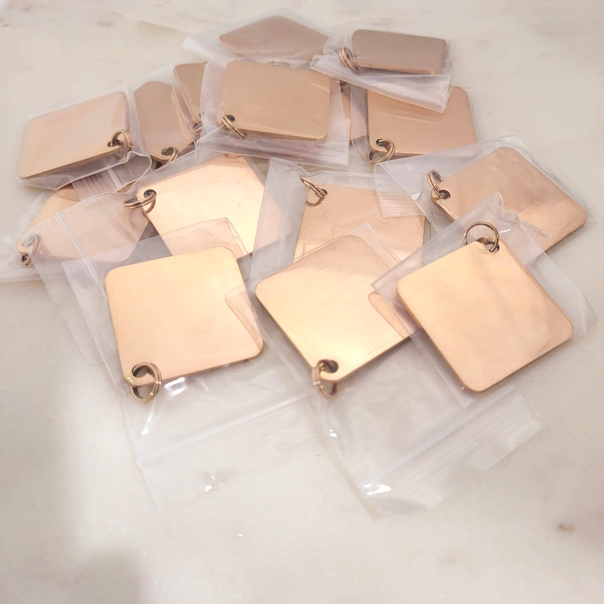 SoulfulMemory - Wholesale Craft Supplies - Wholesale laser engraving Square shape Metal Blanks1