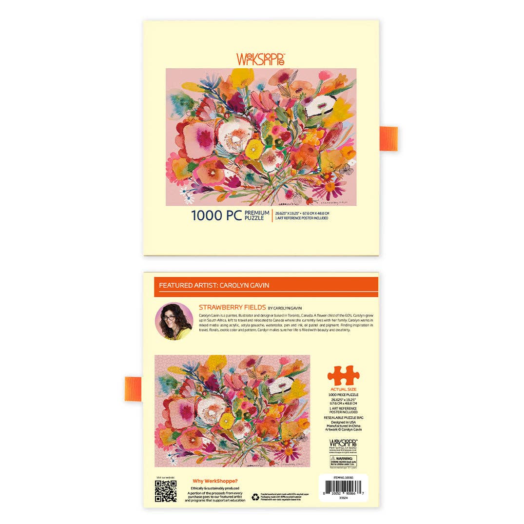 WerkShoppe - Vendita all'ingrosso Puzzle - Adulti - Puzzle da 1000 pezzi Strawberry Fields4
