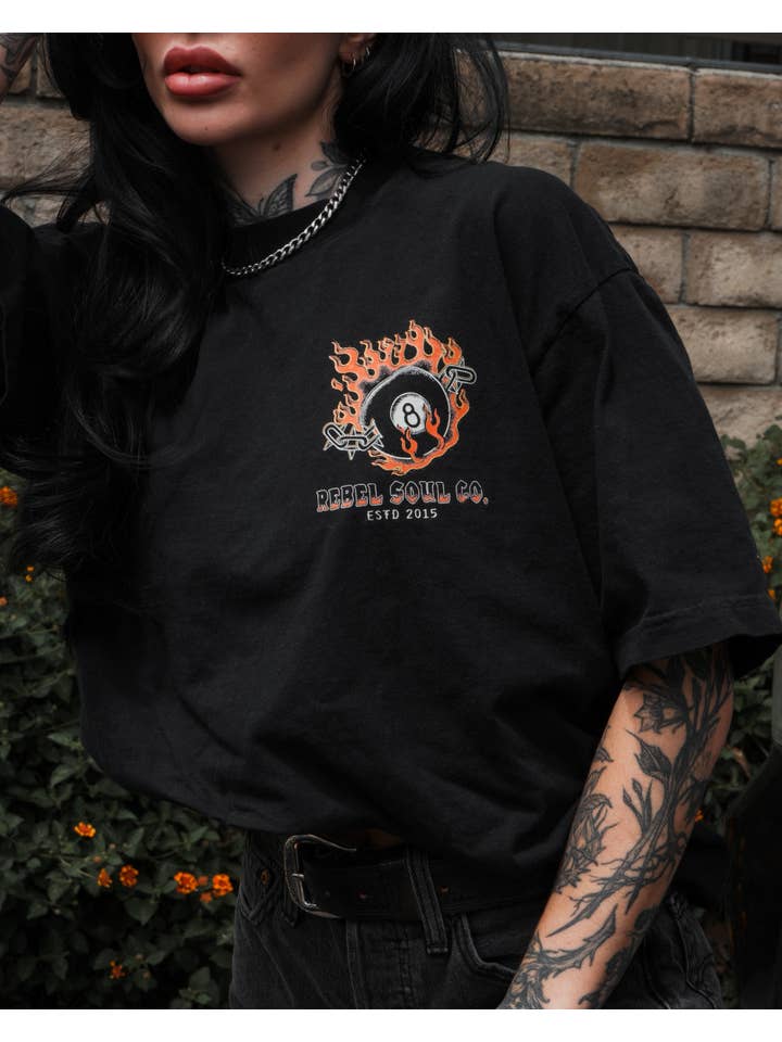 Black It's Not Over Yet Tee for wholesale on Faire2