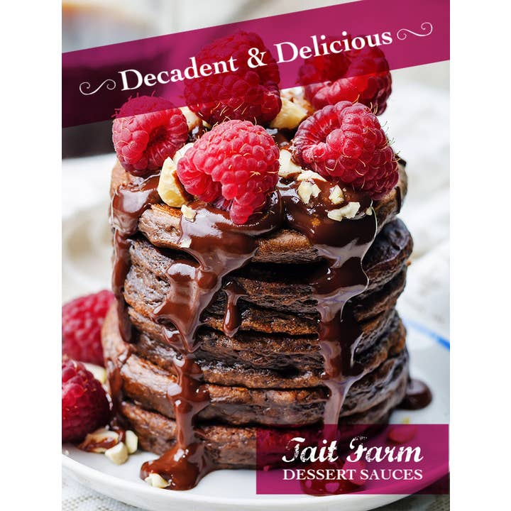 Tait Farm Foods - Wholesale Sauce - Raspberry Dark Chocolate Sauce6