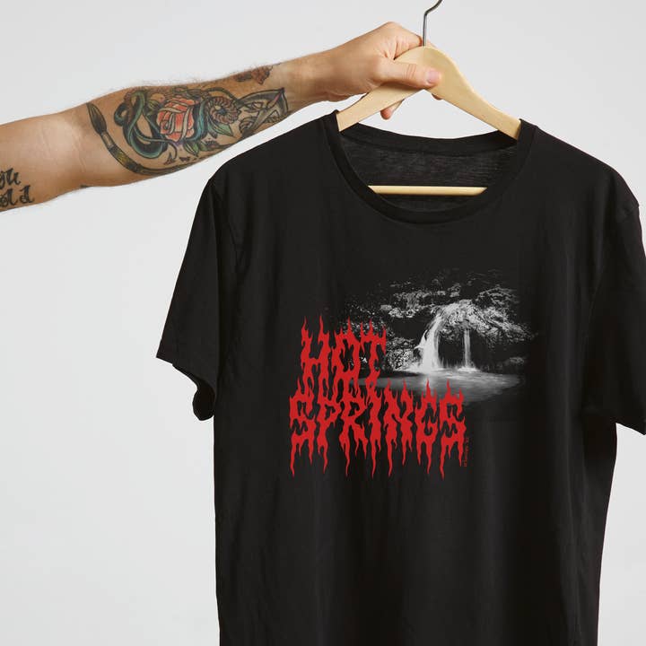 T-Shirt aus dem Nationalpark Hot Springs für den Großhandel von Shannon Nichole Art
