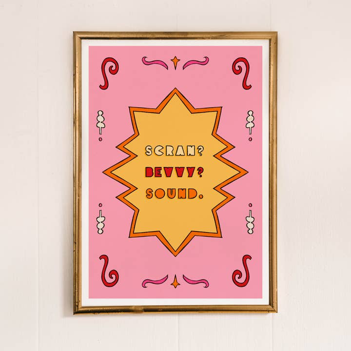 ¿Escáner? ¿Bevvy? Sonido Lámina artística de Liverpool para venta al por mayor de Freya Niamh