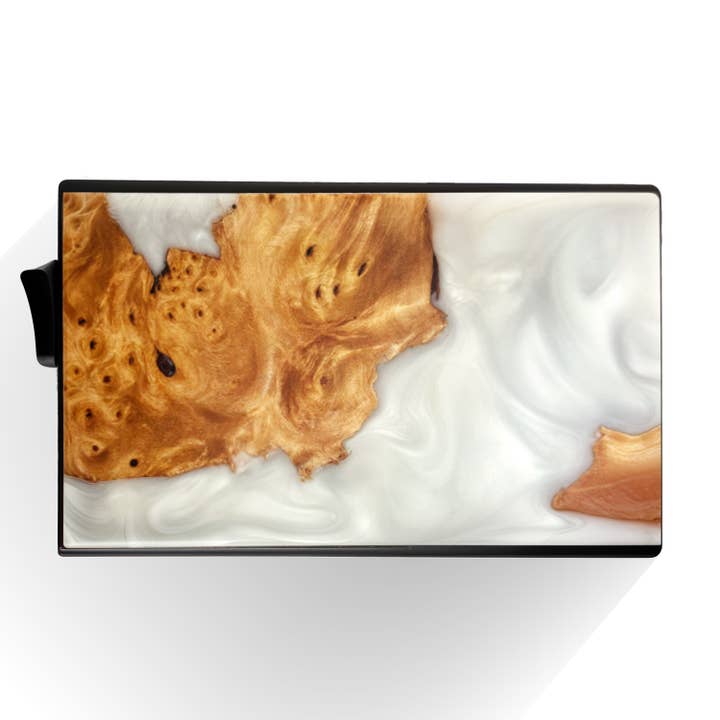 Wooden Element - Wholesale Wallet - Unisex - Wood/Resin Smart Pop-up Wallets (Assorted pack of 11)56