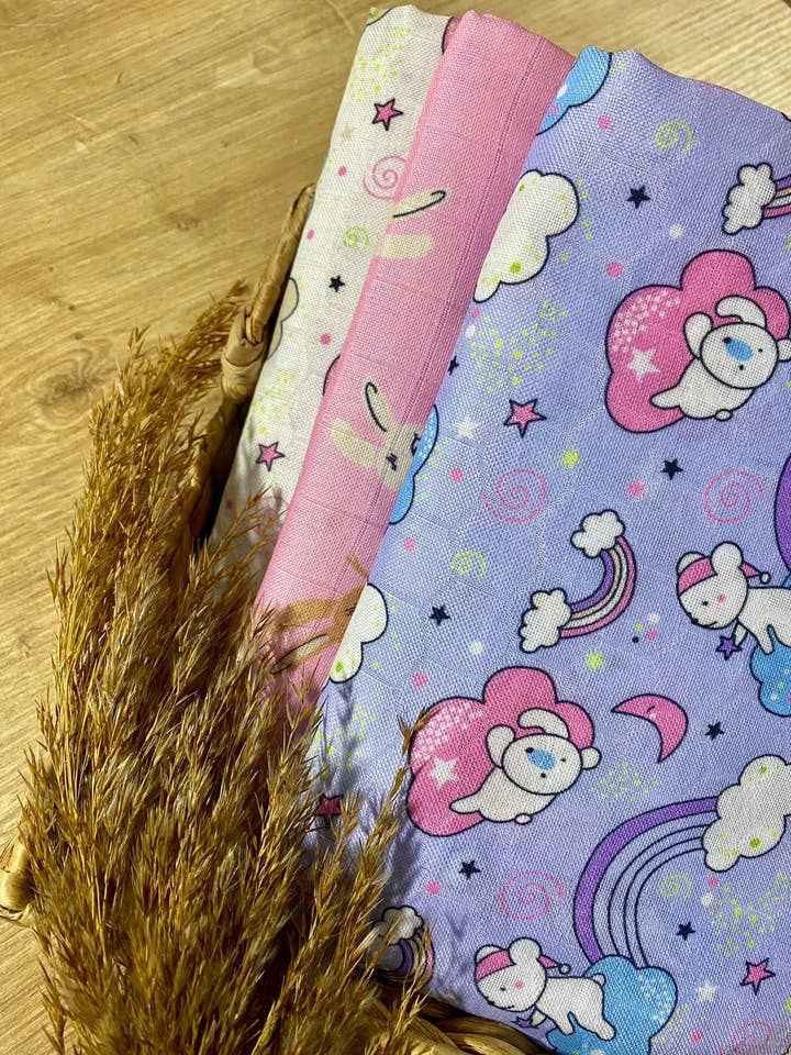 LIMIKA TEXTILE LLC - Venta al por mayor Mantita - Bebés - Mantas de muselina para bebés, mantas para envolver, mantas suaves para bebés1