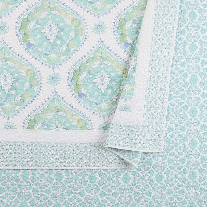 Peking Handicraft - Vente Parure de lit - Dena Home Parure de lit 3 pièces Breeze Bohemian Breeze6