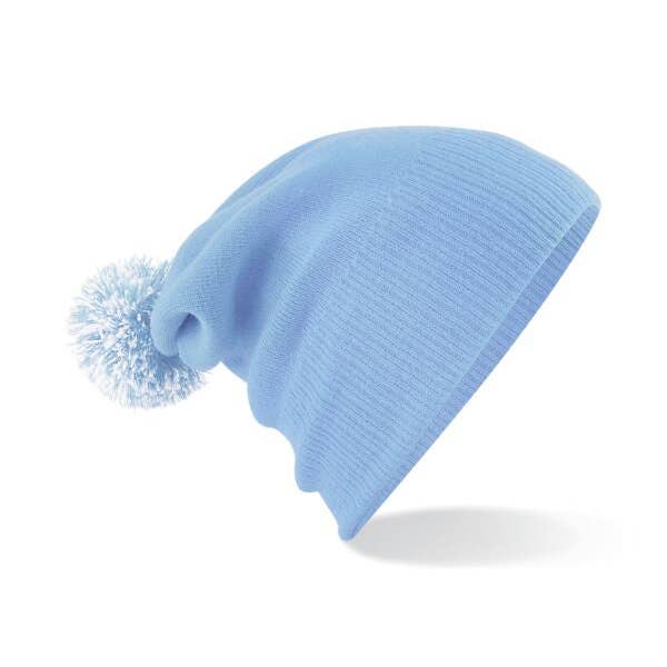Logo Free Clothing – wholesale Beanie – Women's – Beechfield Snowstar® Beanie | Unisex | Two-Tone Pom-Pom | 25 Colours | One Size22