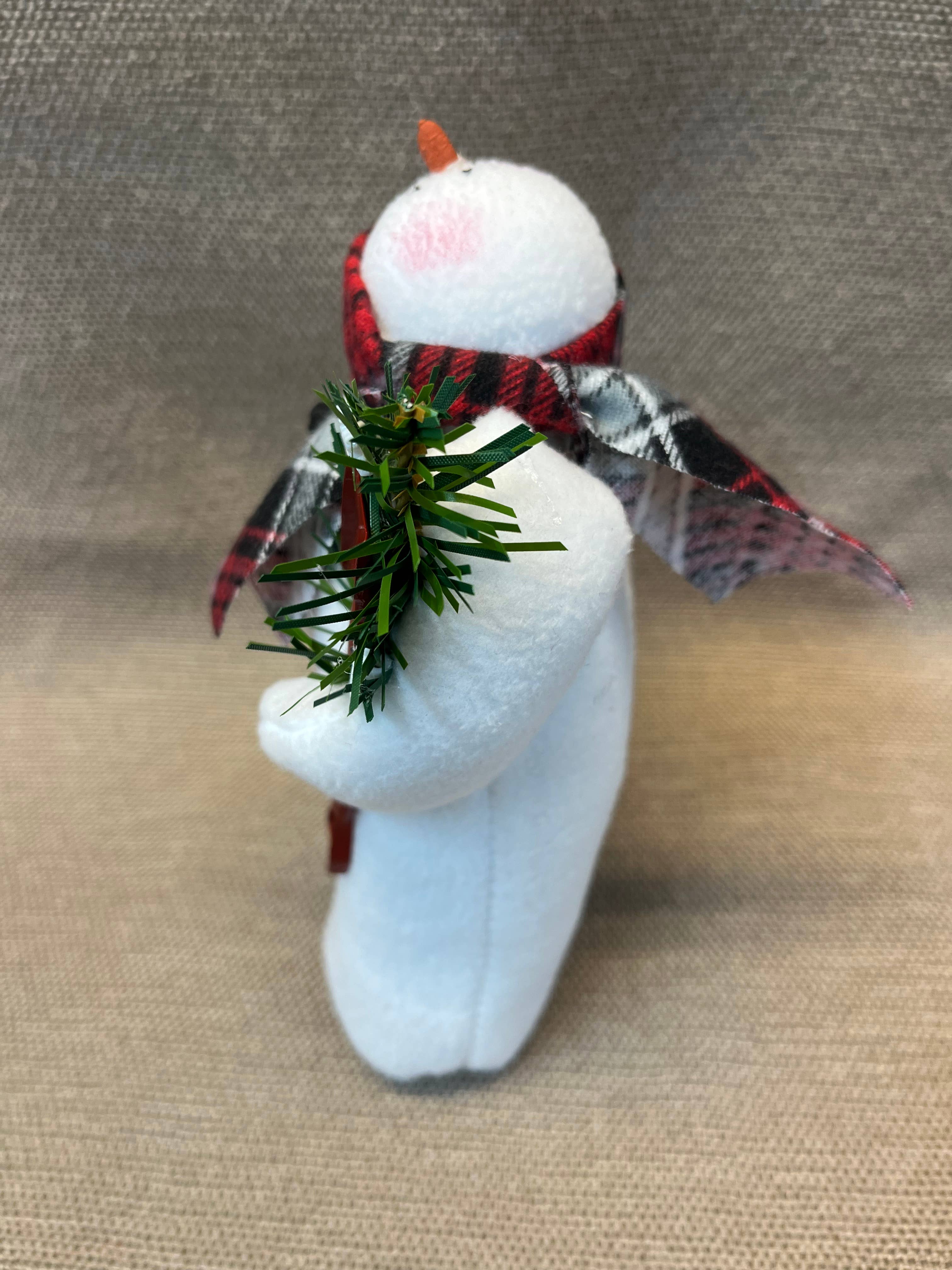 Sandy Pants Snowmen - Wholesale Christmas Decoration - Fleece Stuffed Snowman_Sandy Pants Snowday_Shovel2