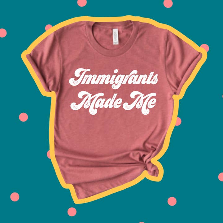 Les immigrants m'ont fait (Mauve) pour la vente par Vida + Wild