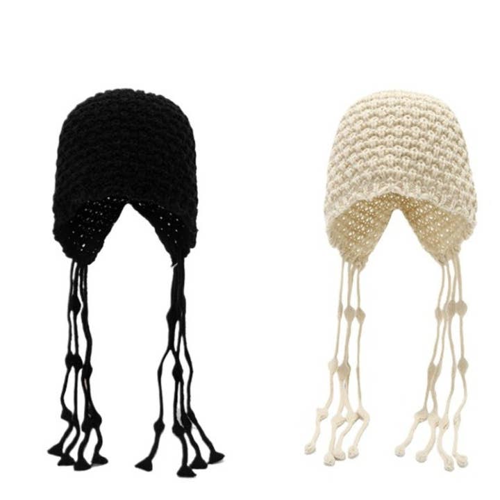 Funkyrel® Atzbranding Limited - Wholesale Beanie – Women's - Haila – Knitted Earflap Pom Winter Knitted Beanie7