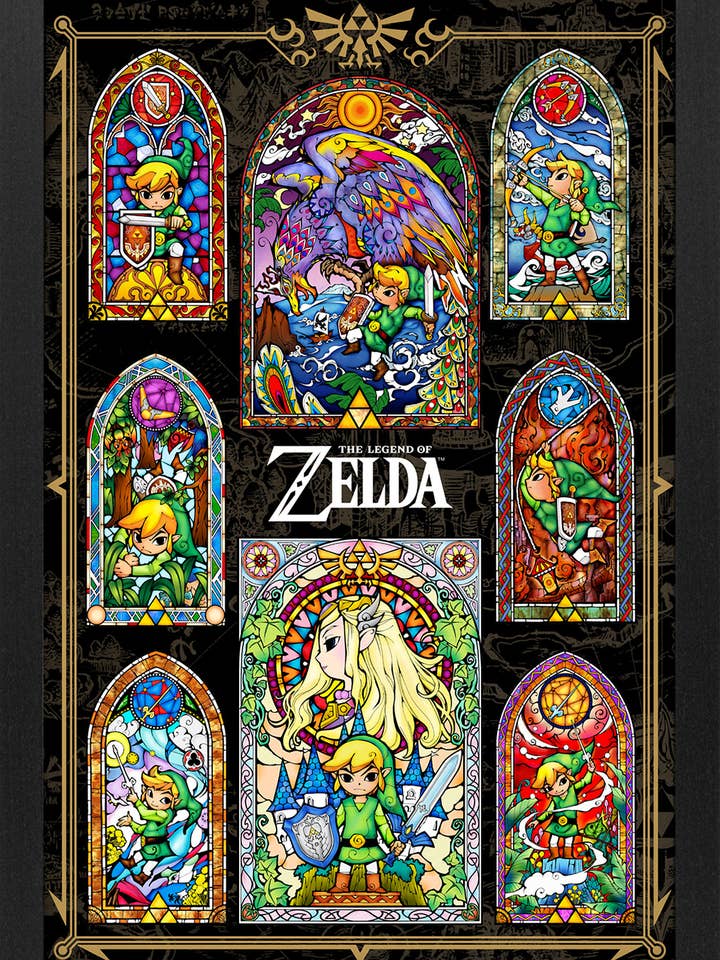 Zelda - Stained Glass Collage for wholesale by Pyramid America