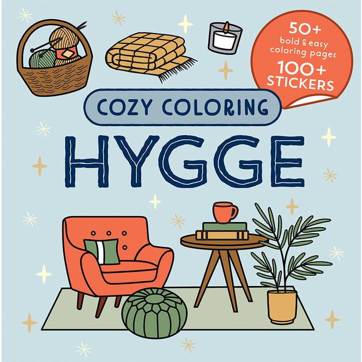 Cozy Coloring: Hygge – Coloring Book for Teens & Adults for wholesale by Cottage Door Press