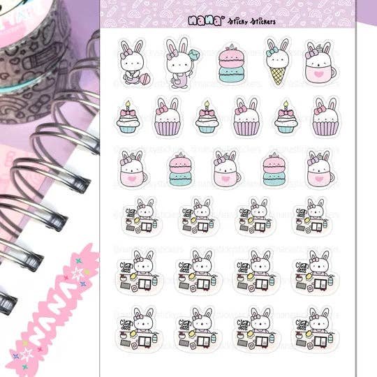 BunnyLove Sheet/V008 for wholesale by Nana Sticky Stickers