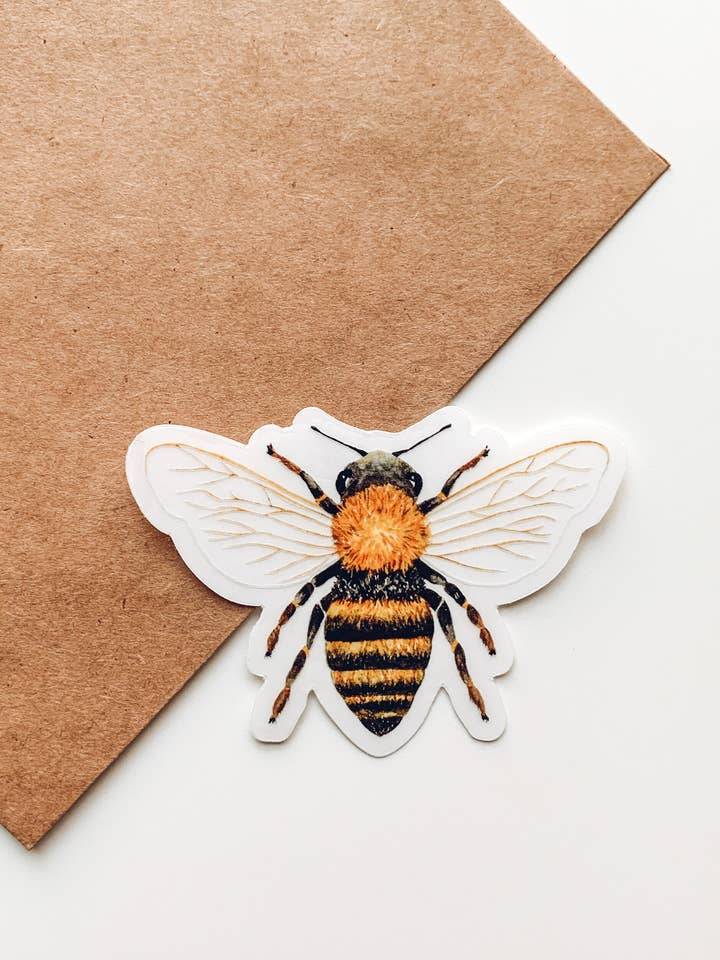 Bee Sticker for wholesale by Jo Creative Co