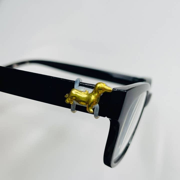 Guld Tax Hund EyeDeco för wholesale av Cork and Charm