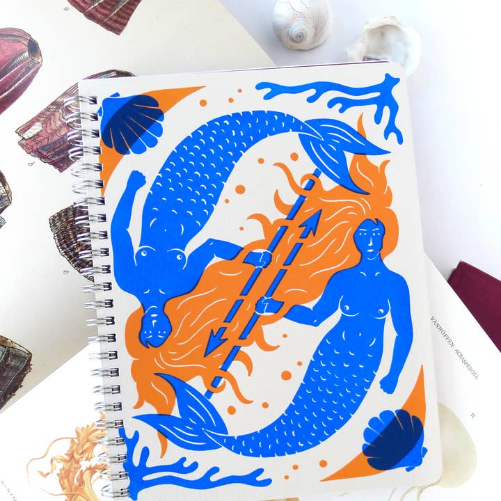 Mermaid-Notizbuch, LG für den Großhandel von Middle Dune