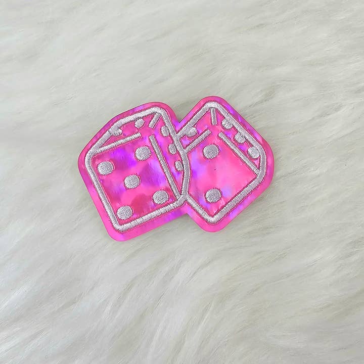 Scratch Decor - Wholesale Patch - Rolling Dice Embroidery Iron On Patch