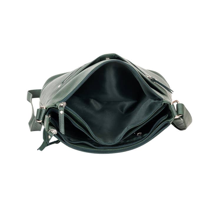 Greenwood Leather AU - Wholesale Crossbody bag – Women's - Evergreen Crossbody Leather Bag – Soft Pebbled Leather4