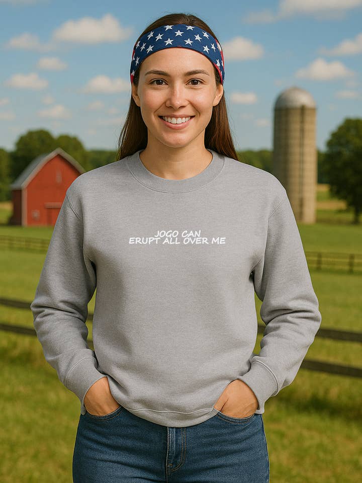 UNMATCHED - Wholesale Hoodie - Unisex - Embroidered, Jogo Can Erupt All Over Me, Hoodie or Crew Neck, Long Sleeve Sweatshirt, Classic fit, Unisex, Adult1