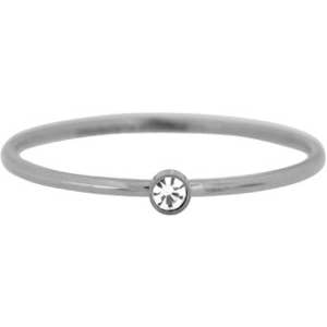 Kr87 Shine Bright Crystal Shiny Steel voor wholesale door Charmin's Ringen