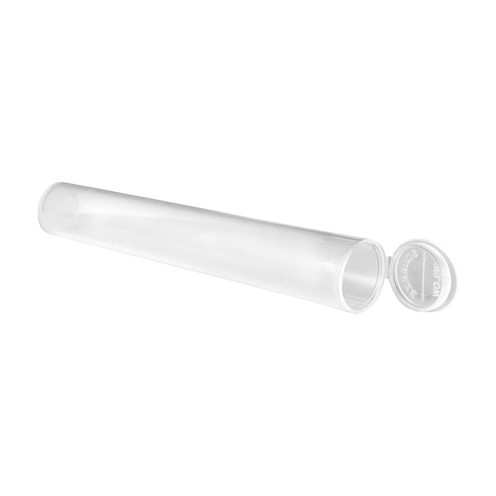 Human Objects® - Wholesale Jar - 120mm Rx Squeeze Tubes Translucent Clear1