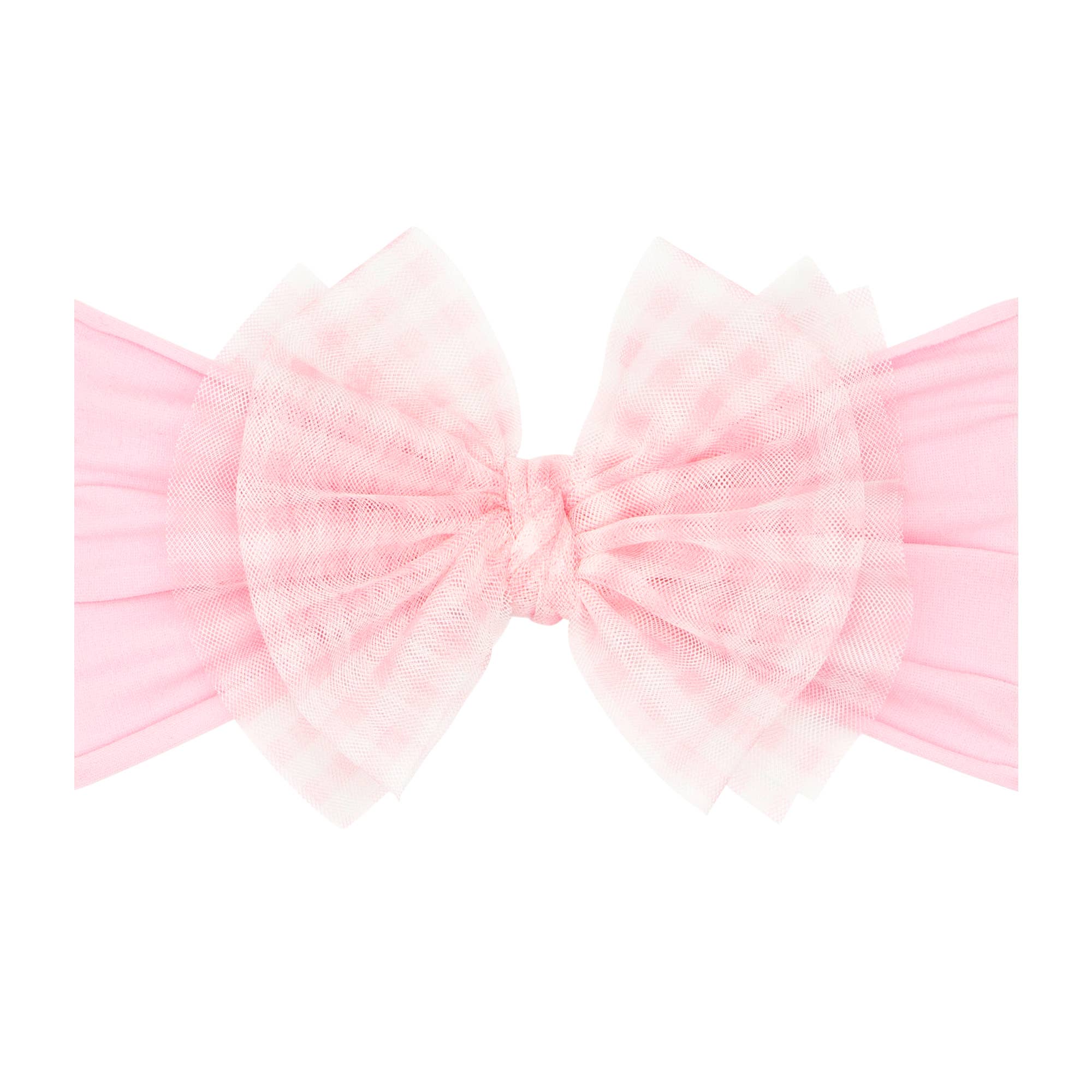 Baby Bling Bows - Wholesale Hair Bow - Baby - Baby Bling® Tulle FAB® soft nylon headband with tulle bow12