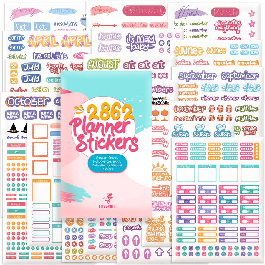 Clever Fox / Planner Stickers