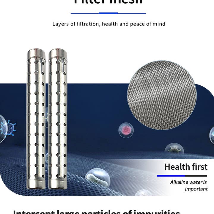 Sea Moss Organics LLC - Wholesale Still Water - Alkaline Water Stick Stainless Steel Ionizer Portable