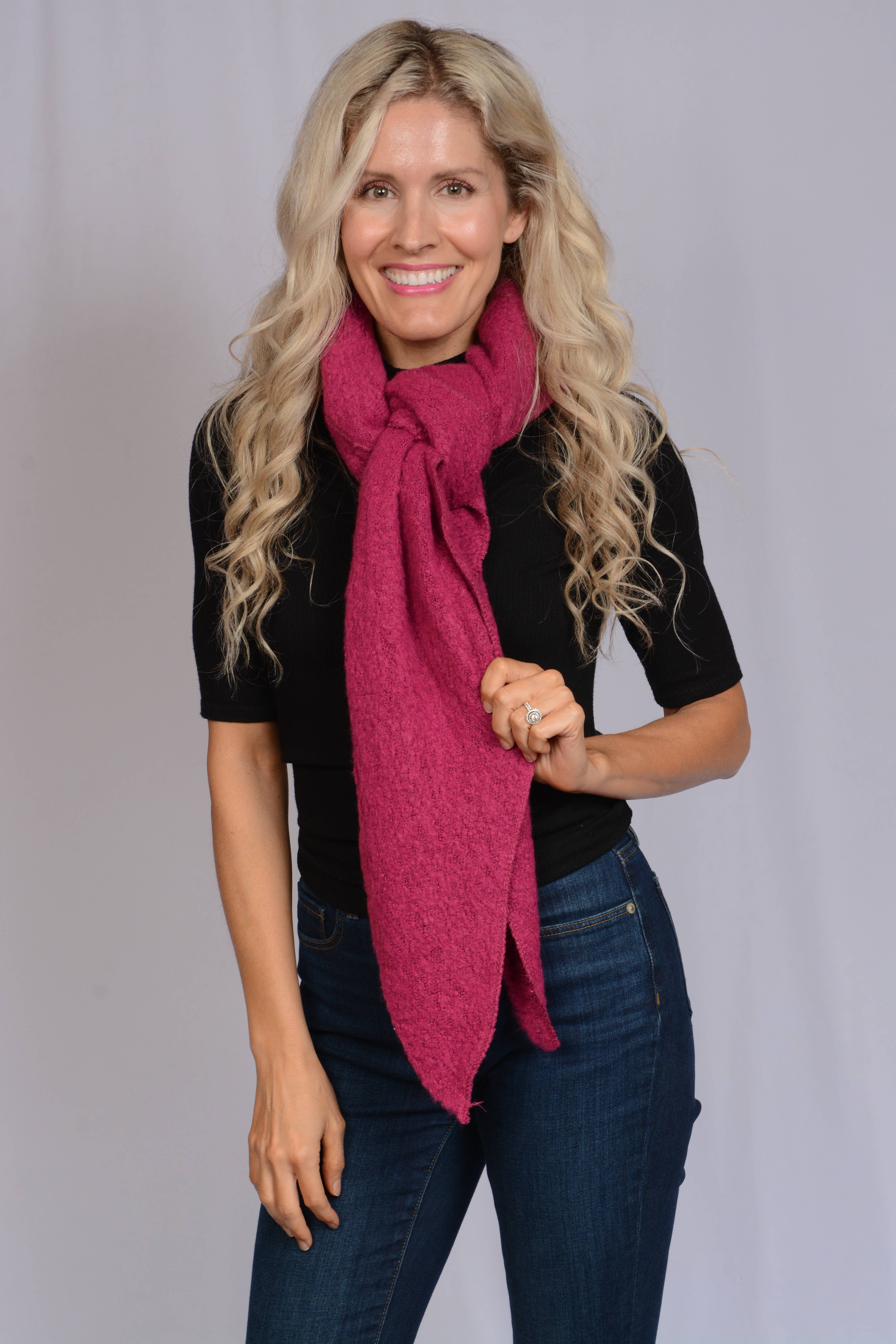 Kaleidoscope Accessories - Wholesale Wrap - Women's - Multifunctional Solid Color Shawl, 6 Assorted8