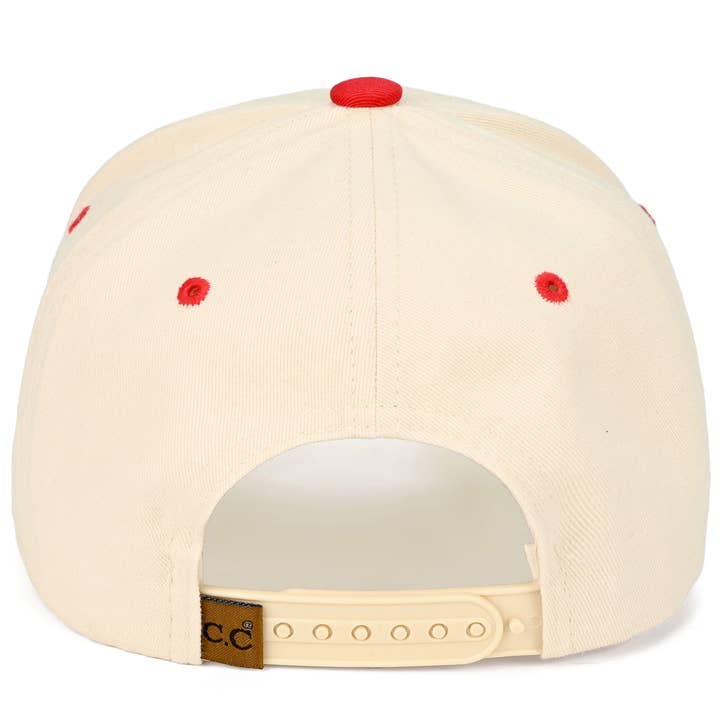 Hana - Wholesale Trucker Hat - Women's - C.C HOWDY HOLIDAYS Letter Embroidered Trucker Cap13