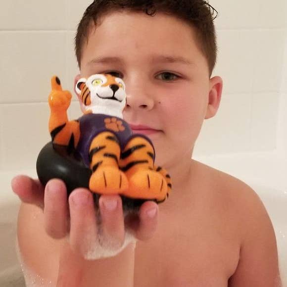Rubber Tubbers - Wholesale Bath Toy - Baby - Clemson University - Tigers - Premium Bath Toy Collectible7