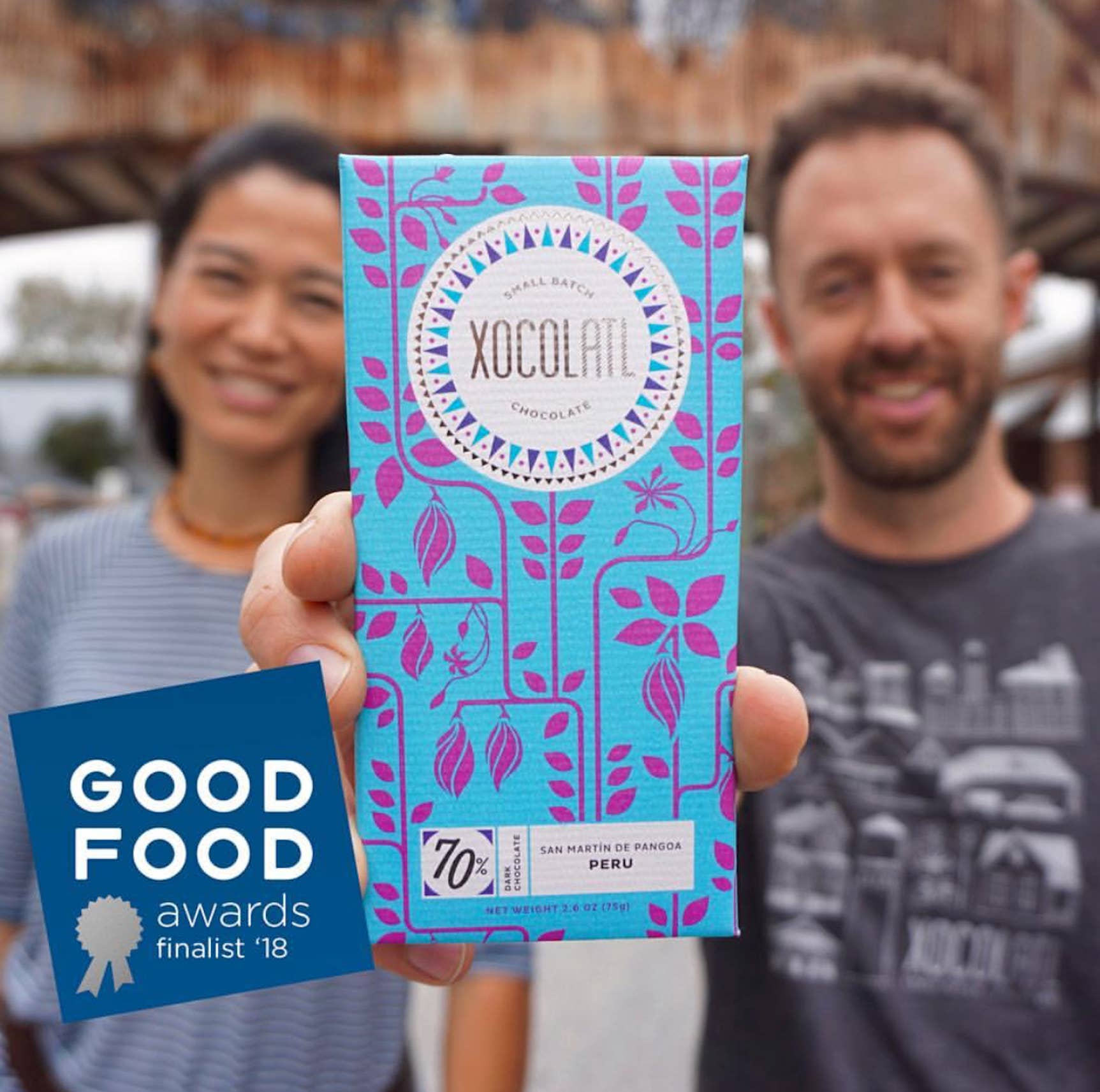 Xocolatl Small Batch Chocolate - Wholesale Chocolate Bar - San Martin de Pangoa Peru 70% Single Origin Dark Chocolate2