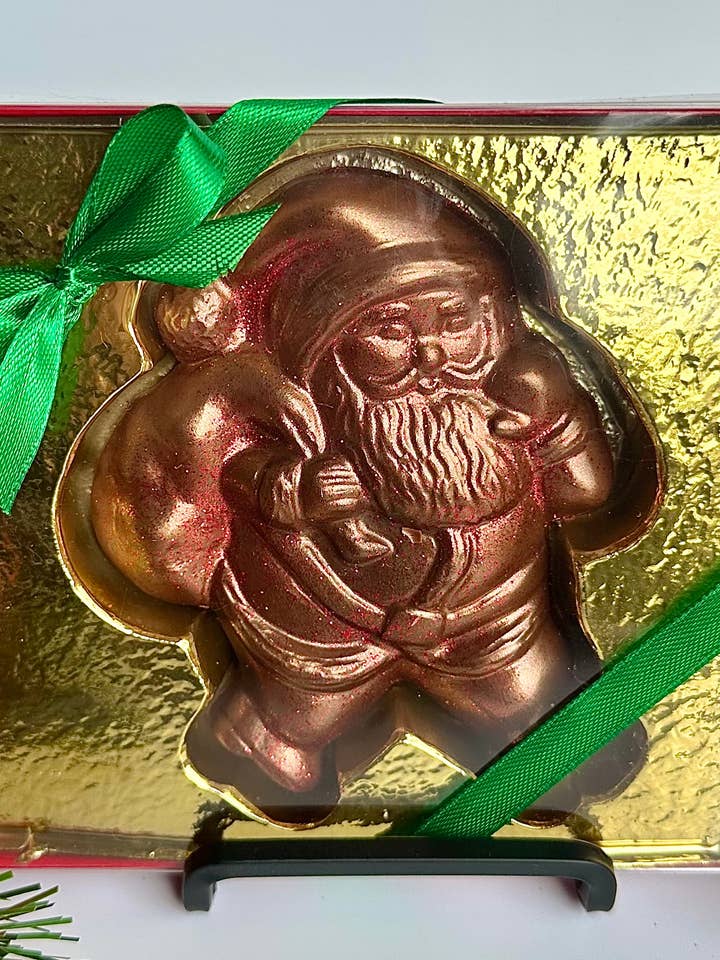 Chocolate Santa Gift Box for wholesale by Delightful Chocolates