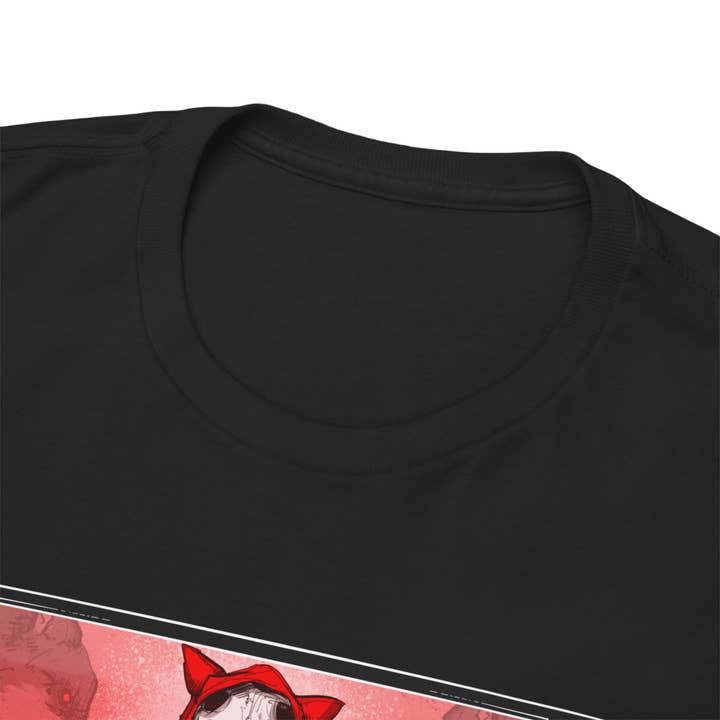 LVB Art - Wholesale T-Shirt (Graphic) - Unisex - Red Riding Hood Tarot (Front & Back Print) Unisex Heavy Cotton Tee5