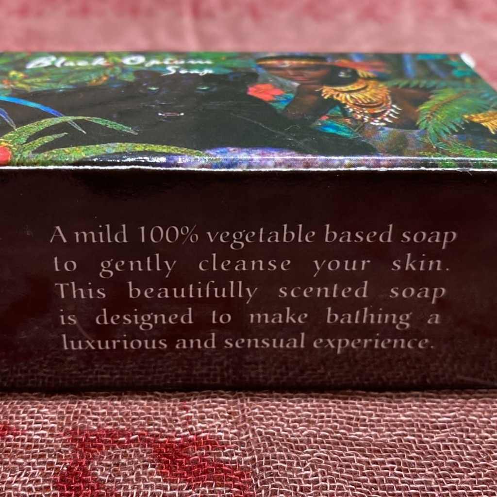 Katmandu Trading Co. - Wholesale Bar Soap - Kamini Black Opium Vegetable Based Soap Bar0