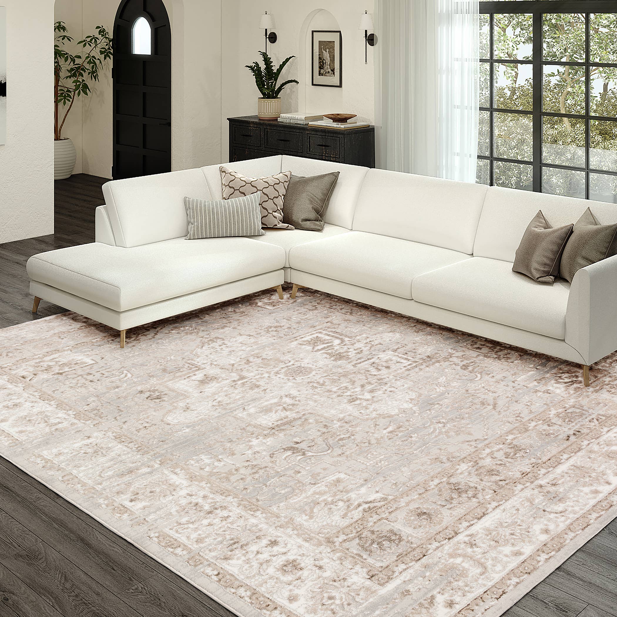Dalyn Rug - Wholesale Area Rug - Dalyn Rhodes RR6 Taupe3