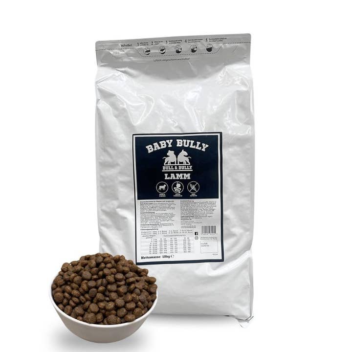 Baby Bully Lamb - ração seca para cães por atacado de Bull & Bully