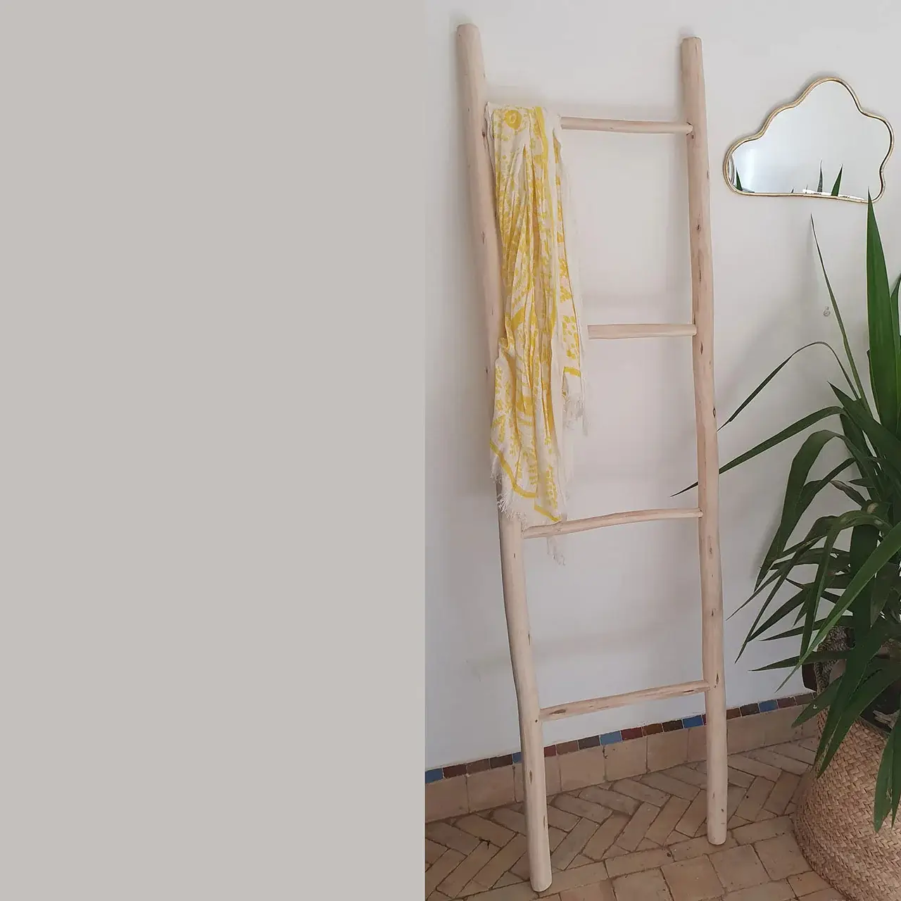 HandmadeBestSeller – wholesale Free-standing shelf – Handcrafted Decorative Wooden Ladder6