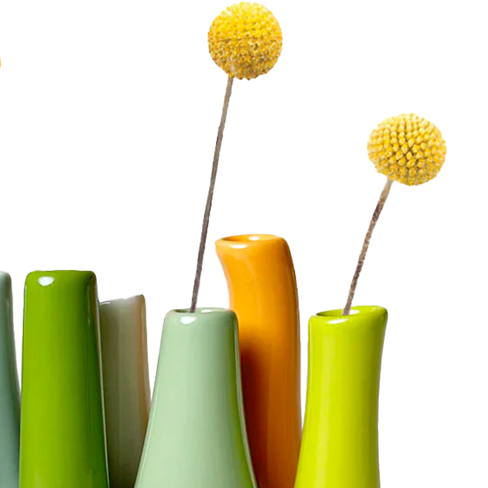 Chive - Wholesale Vase - Pooley Colorful Bud Vase For Flower Arranging Rectangular53