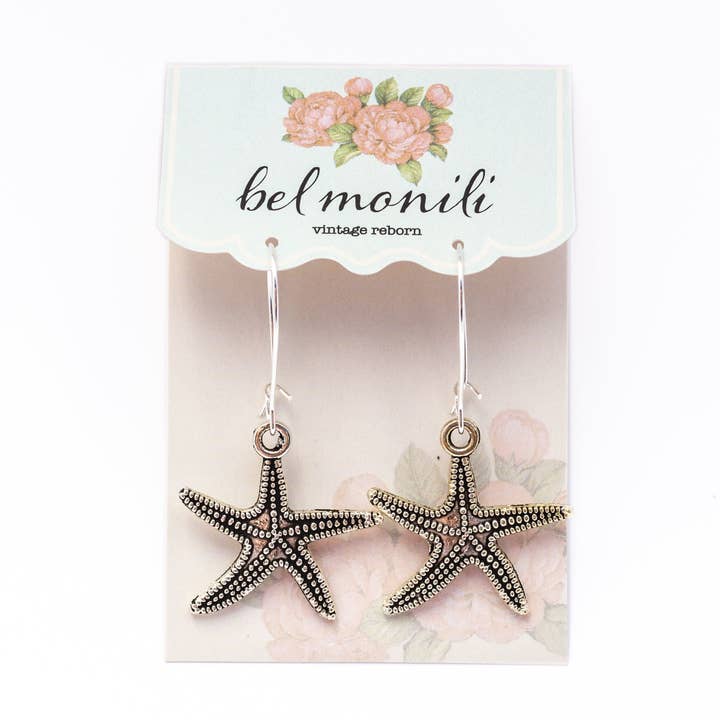 Starfish Earrings (Large) for wholesale by bel monili ™