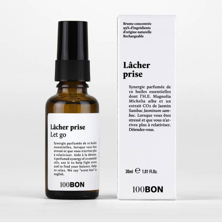 Spray 30 ml - Loslassen für den Großhandel von 100BON