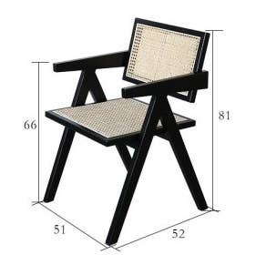 Element Accessories EU - Wholesale Chair - chair Pierre Jeanneret massive wood + rattan, high quality10