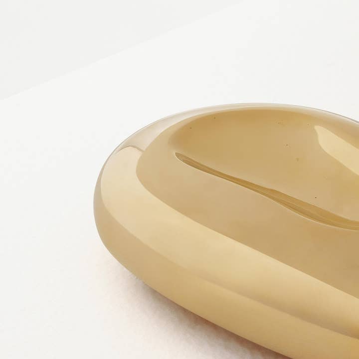 Fourth Street - Wholesale Jewelry Dish - Brass | Puddle Catch-all3