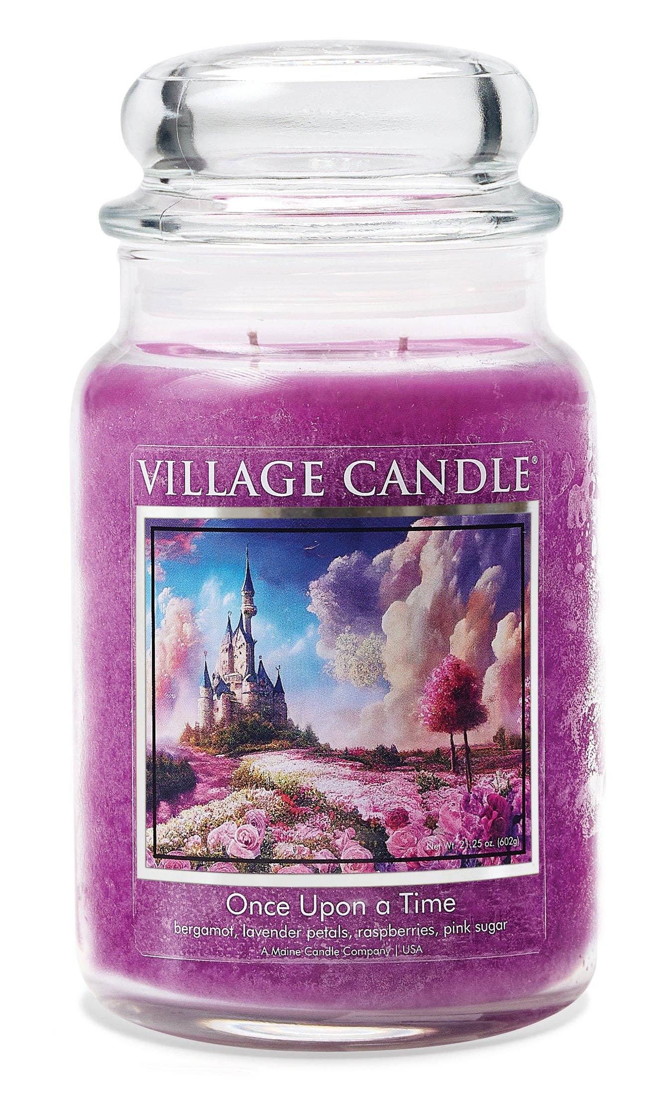 Beauty Goddess – wholesale Jar/filled candle – Village Candle - Once Upon a Time - Large Glass Dome0